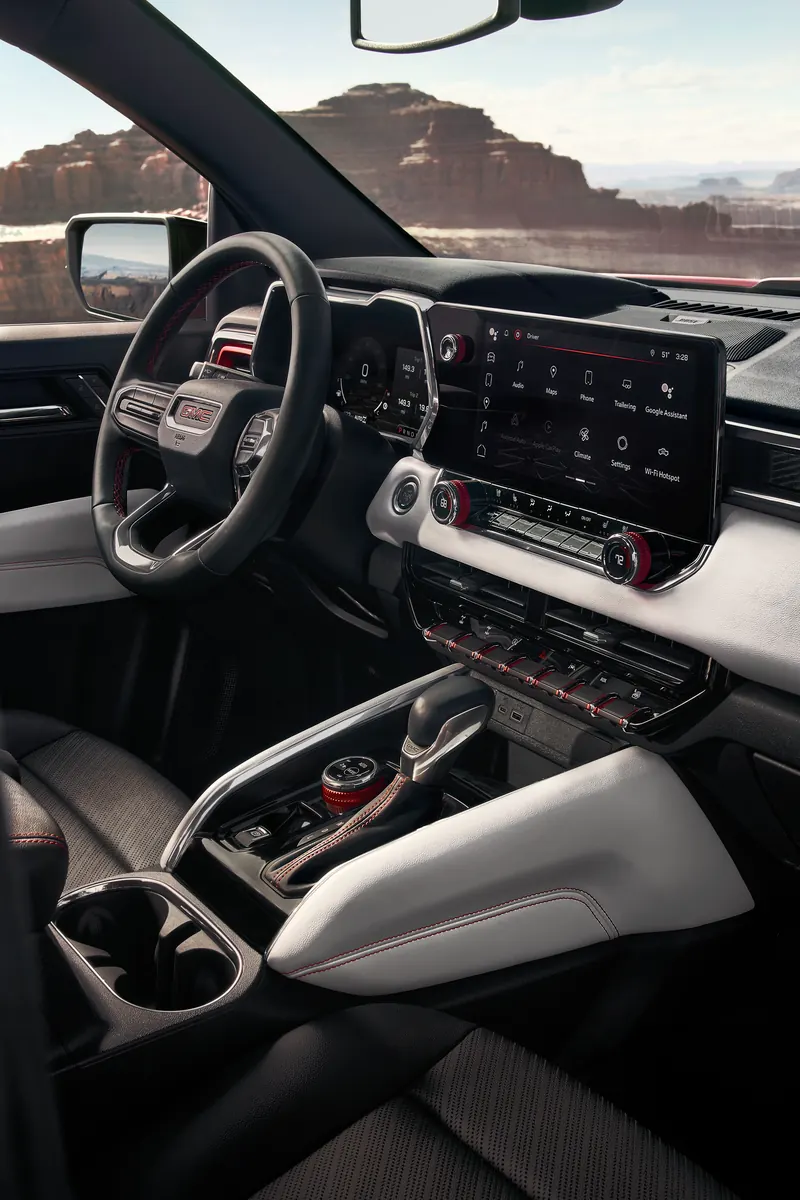 2026 GMC Canyon infotainment system at Greg Lair GMC in CANYON TX